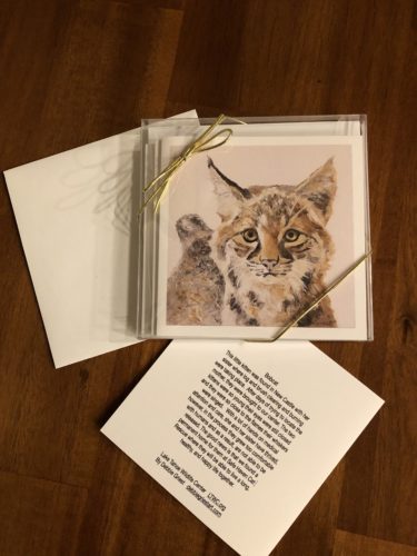bobcat greeting cards