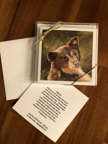Wildwood bear cub greeting cards